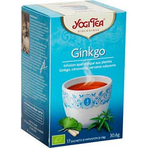 Baule Volante & Fior Di Loto Yogi Té Ginkgo Bio 17Uds-image