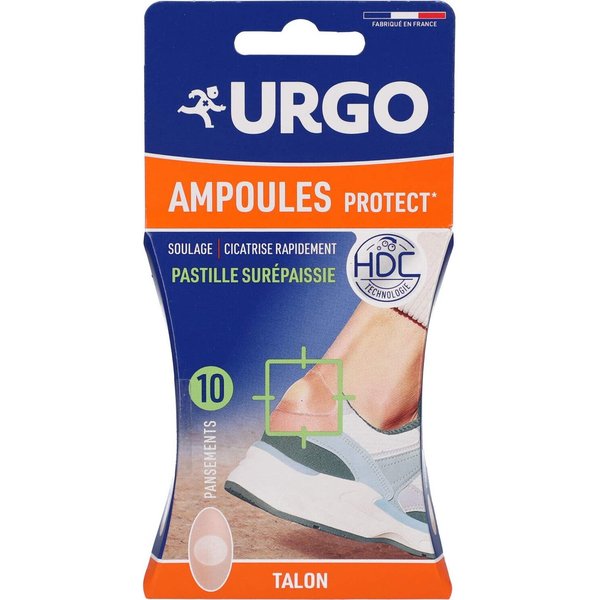 Urgo Ampollas Protect Pastilla Espesada TalóN 10 Uds-image