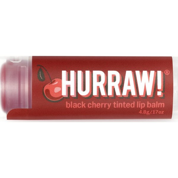 Hurraw! Black Cherry Tinted Lip Balm 4,8G-image
