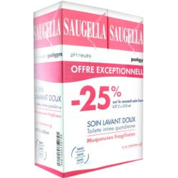 Saugella Poligyn SolucióN De Lavado 250 Ml Lote De 2-image