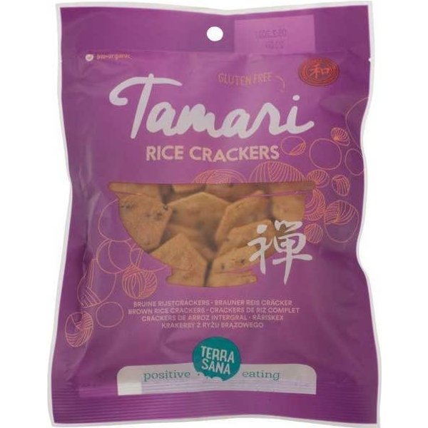 Terrasana Crackers De Arroz Integral Tamari 60G-image