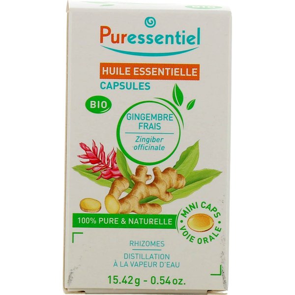 Puressentiel Aceite Esencial De Jengibre Fresco 60 Caps-image