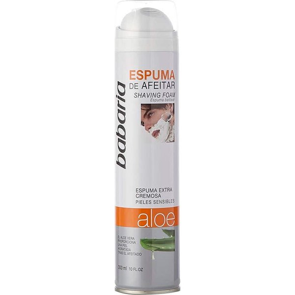 Babaria Barbear Espuma Aloe Vera 300Ml-image