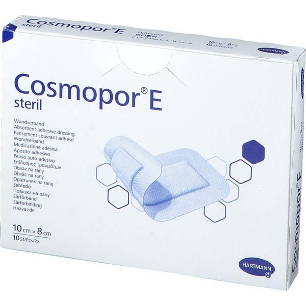Cosmopor E Vendas Adhesivas EstéRiles 10X8Cm 10Uds-image