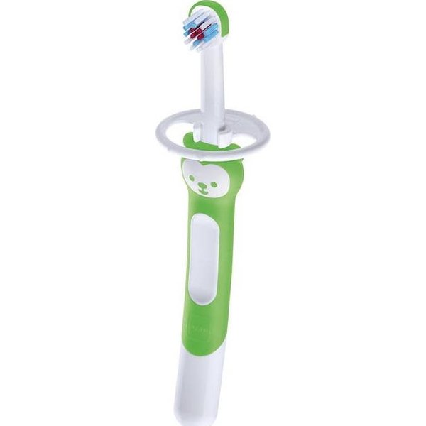 Mam Baby Cepillo Dental Infantil Aprendizaje Training Brush 5+M Verde 1Ud-image