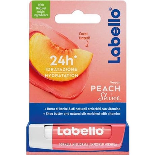 Labello Lip Balm Peach Shine 5.5Ml-image