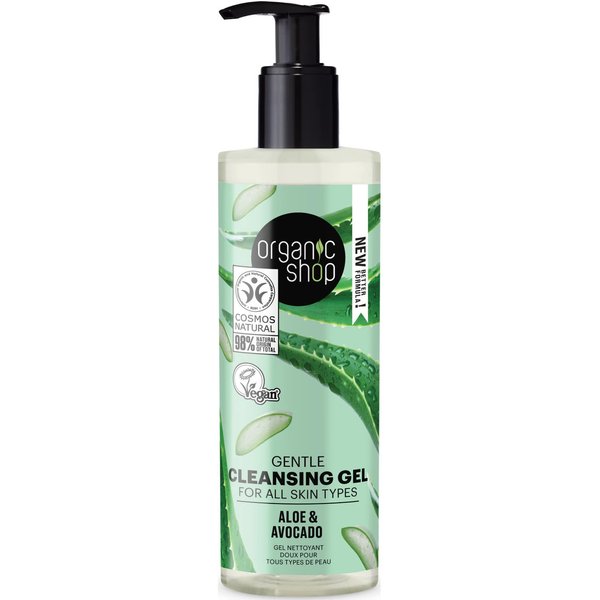 Organic Shop Aloe & Avocado Cleansing Gel 200Ml-image