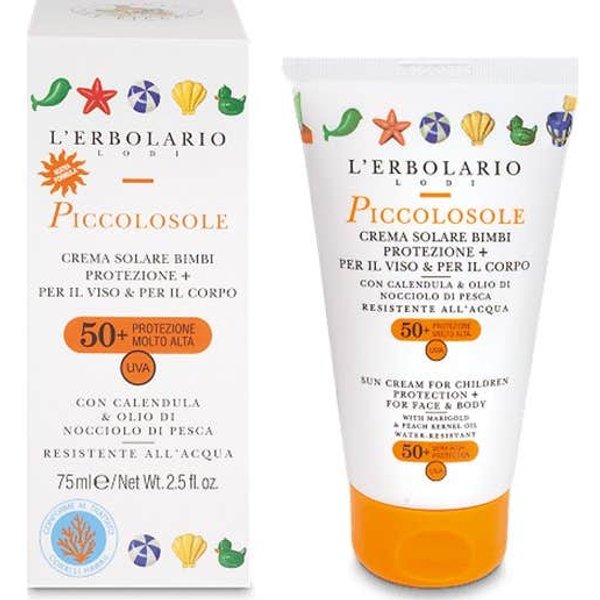 L'erbolario Piccolosole Crema Solar Infantil Spf50+ 75 Ml-image