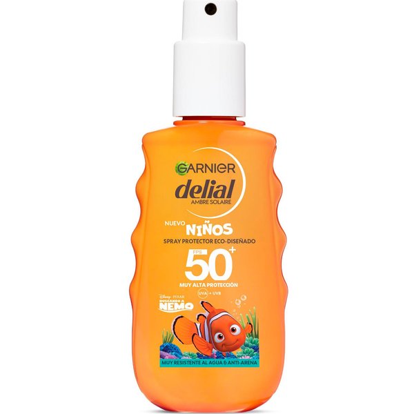 Garnier Delial NiñOs Spray Protector Eco-DiseñAdo SPF50+ 150Ml-image