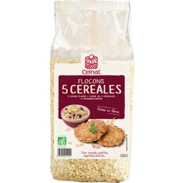 Celnat Copos 5 Cereales Bio 500G-image