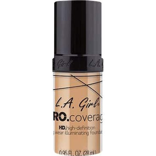 La Girl Pro Coverage Illuminating Foundation Tan 28Ml-image