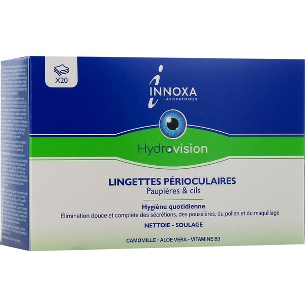 Innoxa Hydravision Toallitas Perioculares 20 Uds-image