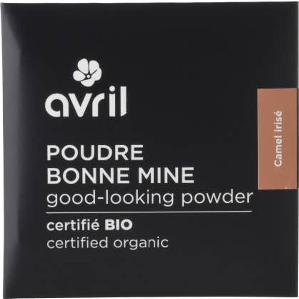 Avril Good-Looking Powder Refill Camel IriséE Certified Organic 11 G-image