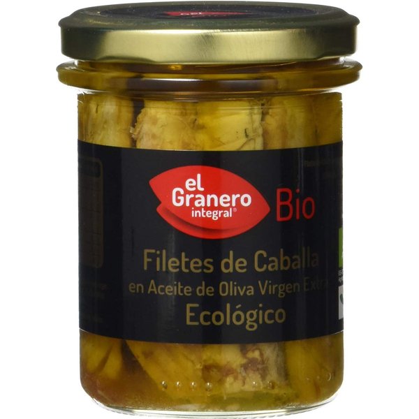 El Granero Filetes Caballa Bio 195Gr-image