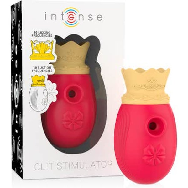 Intense Estimulador ClíToris 10 Modos Rojo 1Ud-image