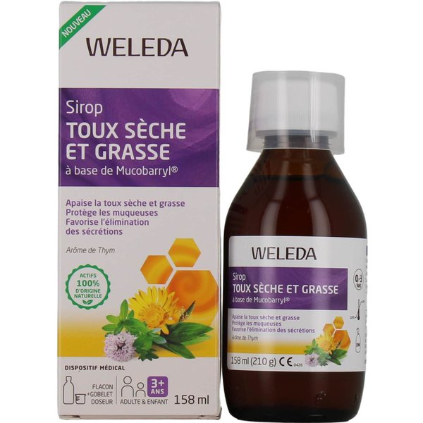 Weleda Jarabe Tos Seca Y Grasa 158 Ml-image