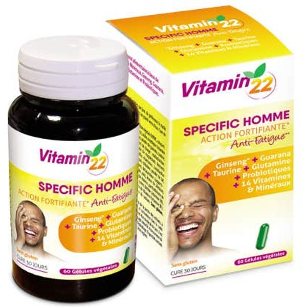 Ineldea Vitamin 22 Specific Homme 60Caps-image
