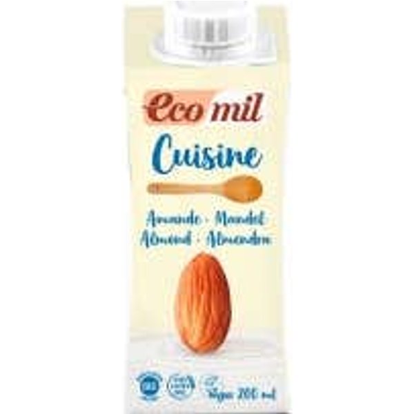 Ecomil Leche EcolóGica De Almendra Para Cocinar 200 Ml-image