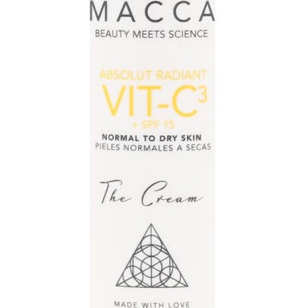 Macca Absolut Radiant Vit-C3 Cream SPF15 Normal Dry Skin 50Ml-image