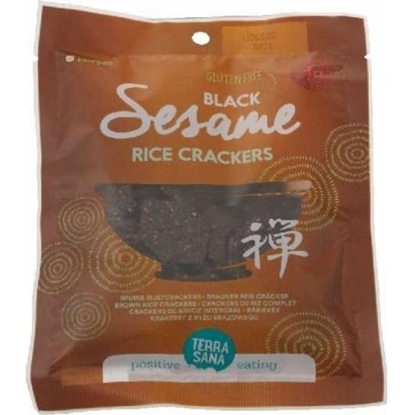Terrasana SéSamo Negro Arroz Crackers 60 G-image