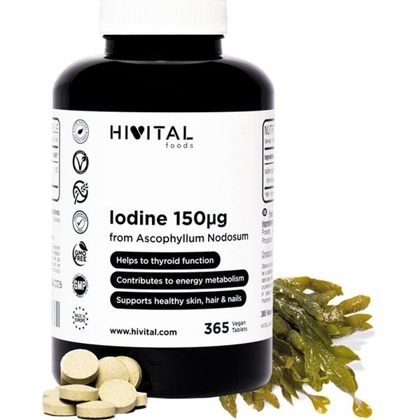 Hivital Yodo Natural 150 Mcg 365 Comp-image