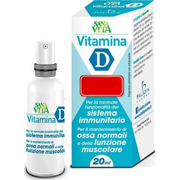 Paladin Pharma Sanavita Vitamina D Spray 20 Ml-image