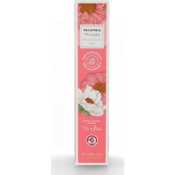 Betres ON Recambio Mikado Manzana Y Canela 50 Ml-image
