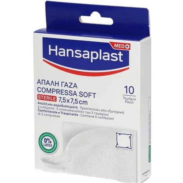 Hansaplast Compresa Soft EstéRil 10Uds-image