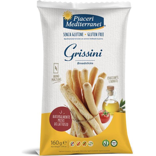 Piaceri Mediterranei Grissini Bio 160 G-image