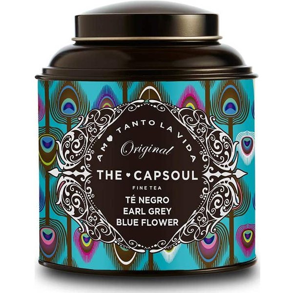 The Capsoul Té Granel Negro Earl Grey Blue Flower 100 G-image