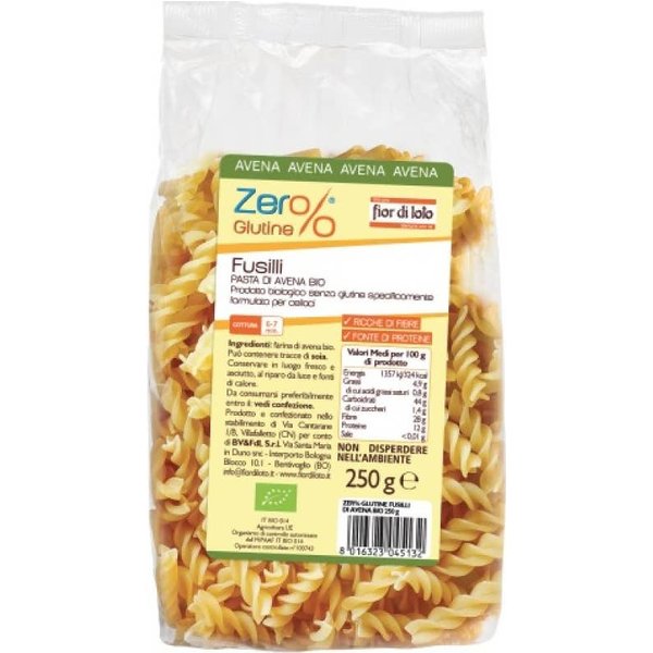 Tronco Fusilli Avena 250 G-image