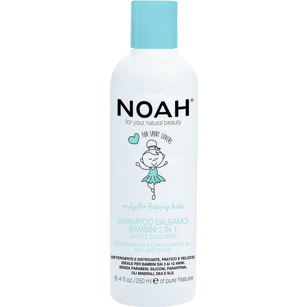Noah Champú Y Acondicionador Infantil Leche Y AzúCar 250Ml-image