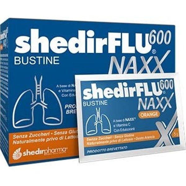 Shedir Pharma Airways Shedirflu 600 Naxx Naranja 20Uds-image