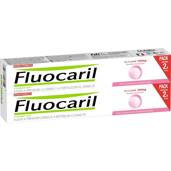 Fluocaril® Bi-Fluoré Dientes Sensibles Pack 2 Unidades X 75Ml-image
