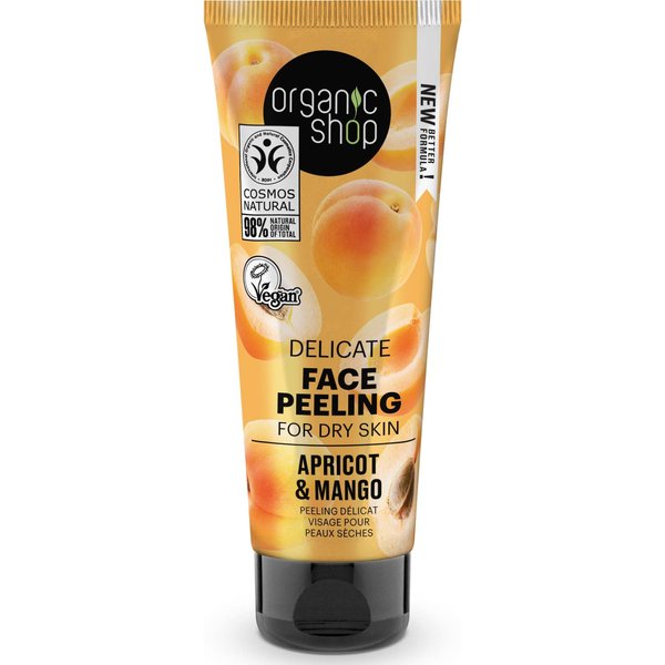 Organic Shop Delicate Face Peeling Apricot & Mango 75 Ml-image