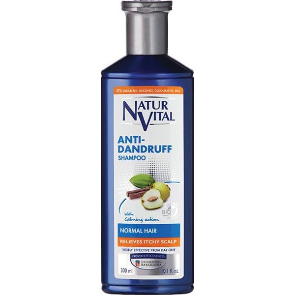NaturVital Champú Anticaspa Calmante Cabello Normal 300Ml-image