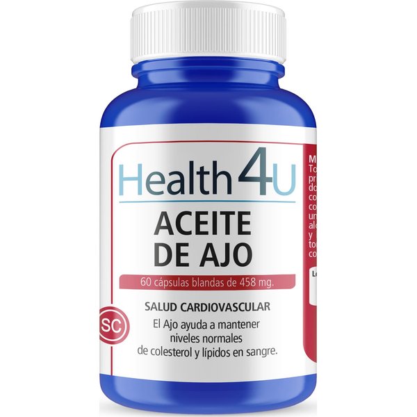 H4 U Aceite De Ajo 60 CáPsulas Blandas-image