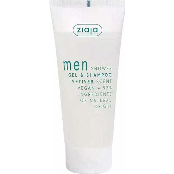 Ziaja Men Shower Gel & Shampoo Vetiver Scent 200Ml-image