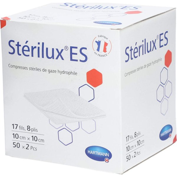 StéRilux Es Compresa EstéRil Gasa 10X10Cm 2X50Uds-image