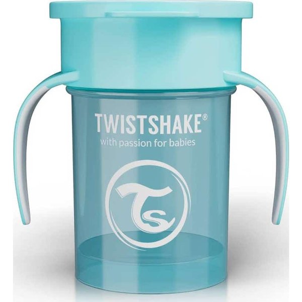 TwistShake 360 Cup 6+ Pastel Plava Blue 1Ud-image