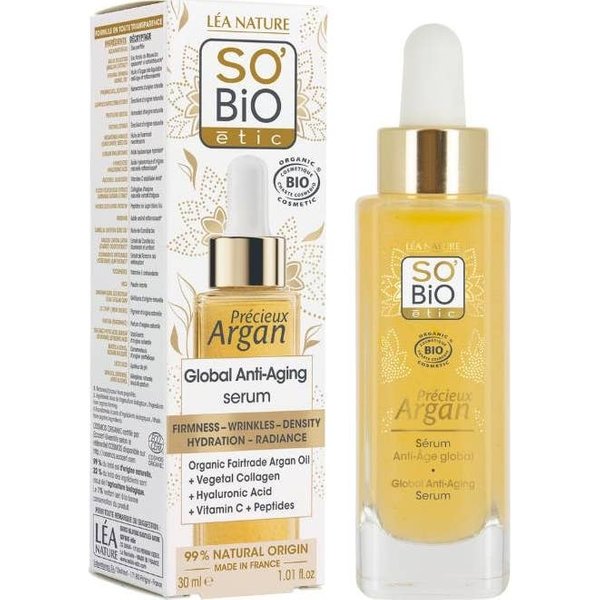 So'bio ÉTic SéRum Facial Antiedad Global ArgáN 30 Ml-image