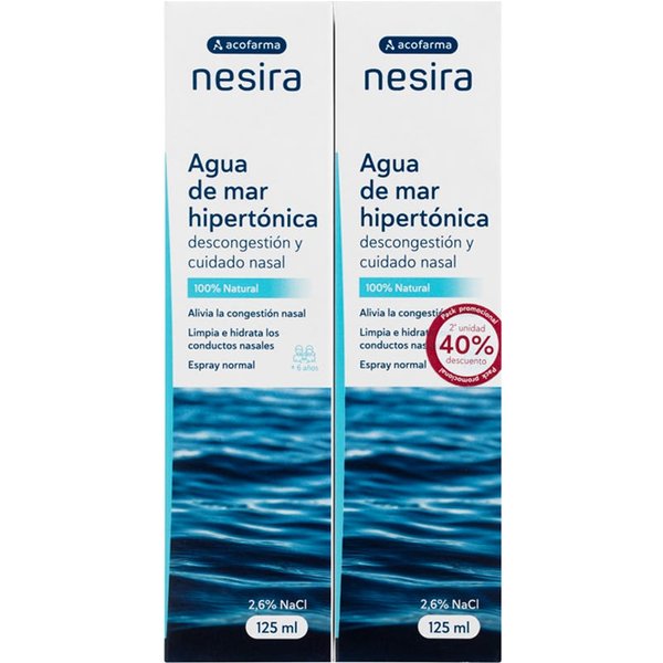 Nesira Agua De Mar HipertóNica 2X125 Ml-image