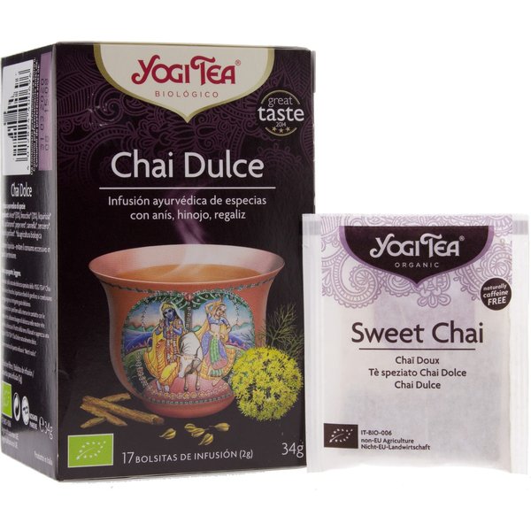 Yogi Tea Chai Dulce 17 Bolsas-image