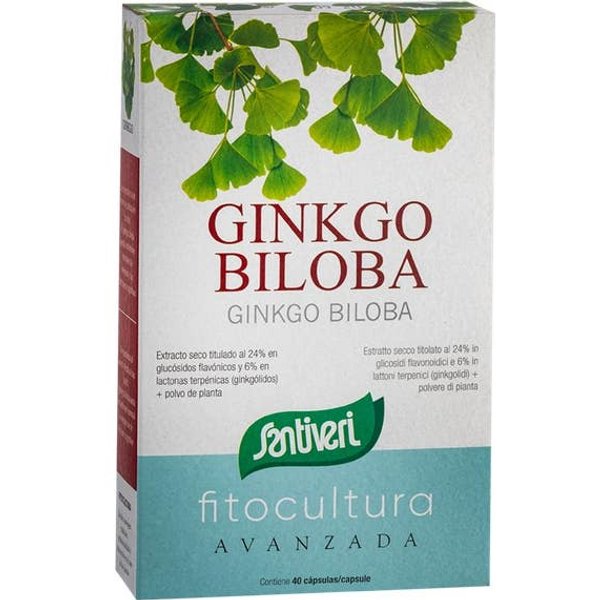 Santiveri Ginkgo Biloba Fitocultura 40Caps-image
