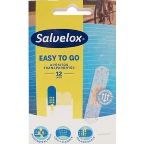 Salvelox Easy To Go ApóSito Adhesivo Transparente 12Uds-image