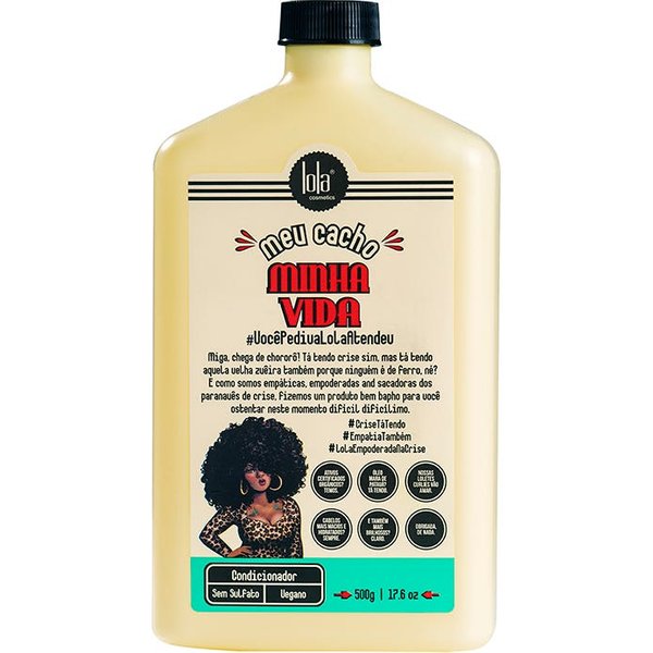 Lola Cosmetics Meu Cacho Minha Vida Acondicionador 500G-image
