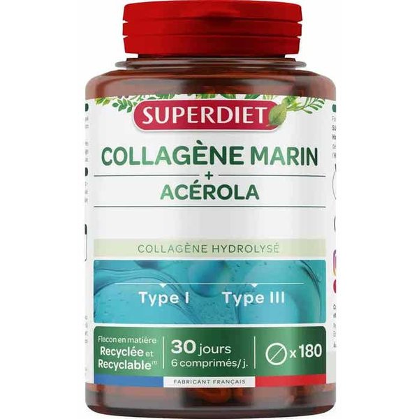 Super Dieta ColáGeno Marino + Vitamina C 180 Comprimidos-image