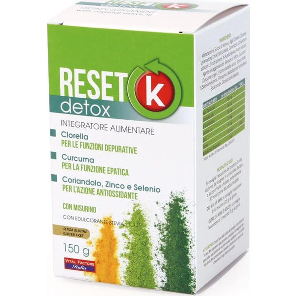 Vital Factors Italia Reset K Detox 40 Caps-image
