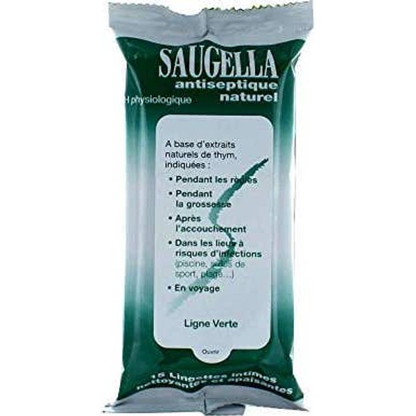Saugella Toallitas Intimas AntiséPticas Naturales 15Uds-image