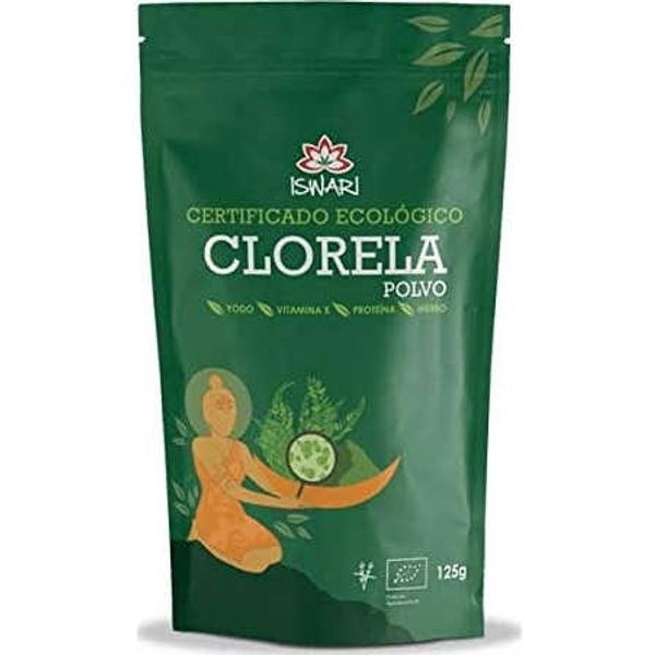 Iswari Chlorella Polvo Bio 125 G-image